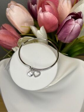 Michael Kors Silver Heart Bangle